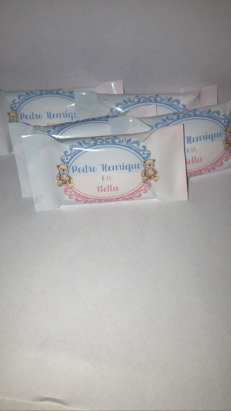 Balinha Personalizada Chá Revelação - Imagem 4