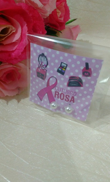 Brinco personalizado Outubro Rosa - Imagem 3