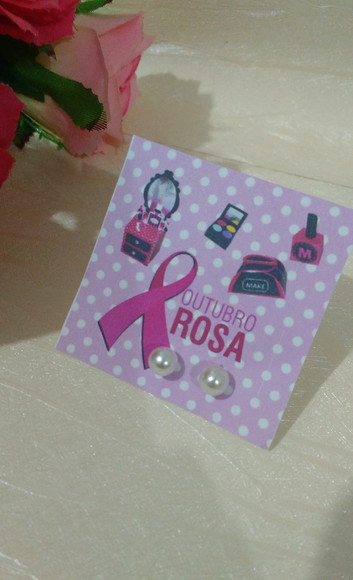 Brinco personalizado Outubro Rosa - Imagem 2