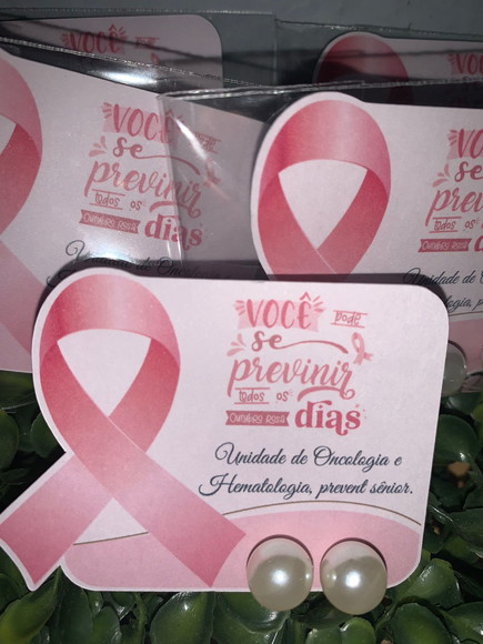 Brinco Personalizado Outubro Rosa - Imagem 4