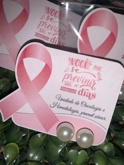 Brinco Personalizado Outubro Rosa - Imagem 2
