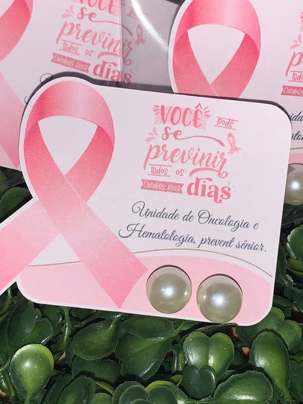 Brinco Personalizado Outubro Rosa - Imagem 3