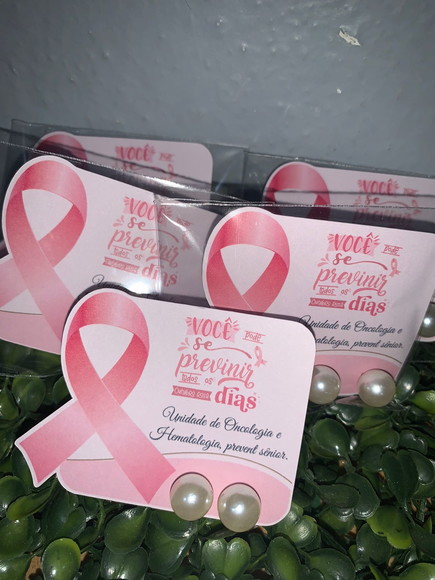 Brinco Personalizado Outubro Rosa - Imagem 5