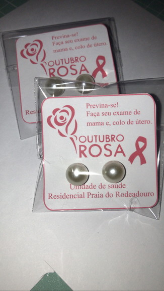 Brinco Personalizado Outubro Rosa - Imagem 3