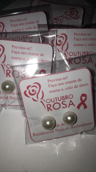Brinco Personalizado Outubro Rosa - Imagem 4