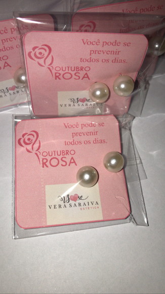 Brinco Personalizado Outubro Rosa - Imagem 2