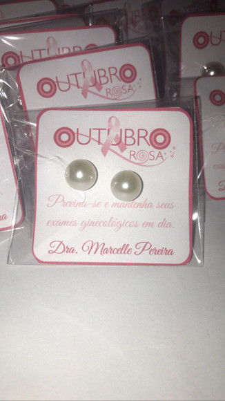 Brinco Personalizado Outubro Rosa - Imagem 4
