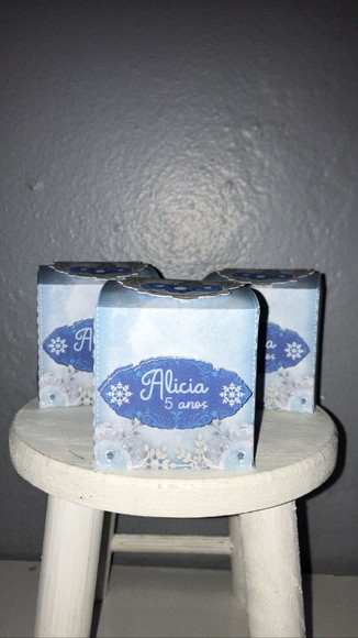 Caixa Cubo Frozen
