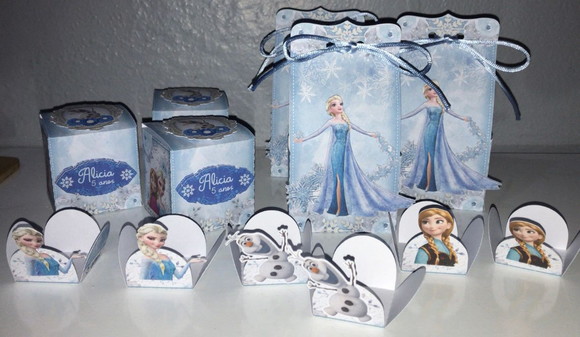 Caixa Cubo Frozen - Imagem 3