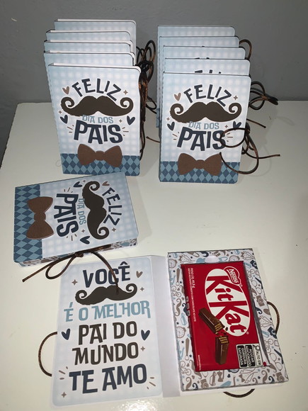 Caixa para Kit Kat Dia dos Pais - Imagem 2