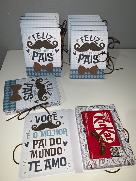 Caixa para Kit Kat Dia dos Pais - Imagem 3
