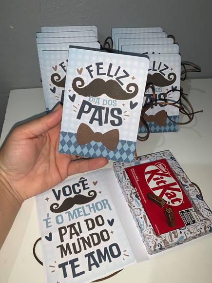 Caixa para Kit Kat Dia dos Pais - Imagem 4