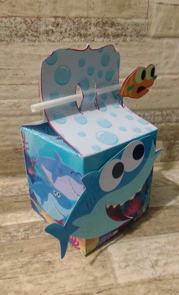Caixa passa canudo Baby Shark - Imagem 2
