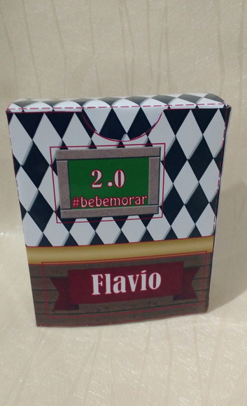 Caixinha para kit ressaca tema Boteco - Imagem 3