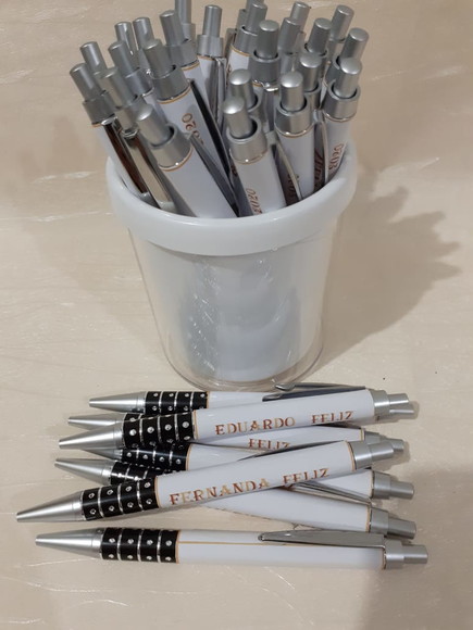 Caneta Personalizada Feliz Ano Novo - Imagem 2