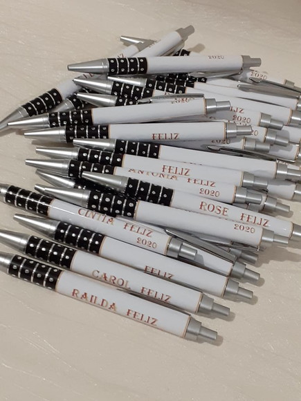 Caneta Personalizada Feliz Ano Novo - Imagem 3