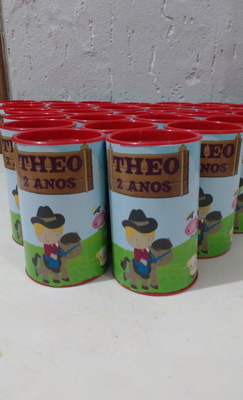 Cofrinho Personalizado Fazendinha