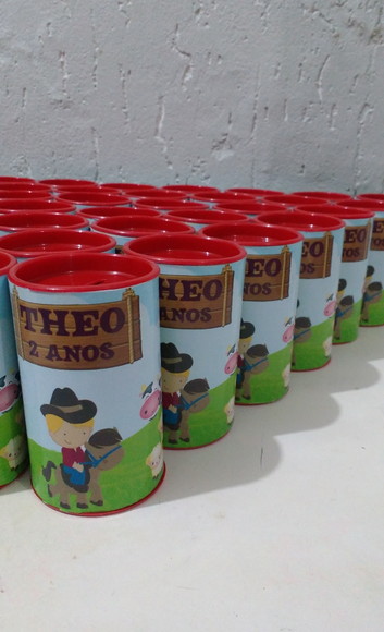 Cofrinho Personalizado Fazendinha - Imagem 3