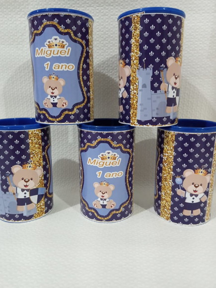 Cofrinho Personalizado Urso Principe - Imagem 2