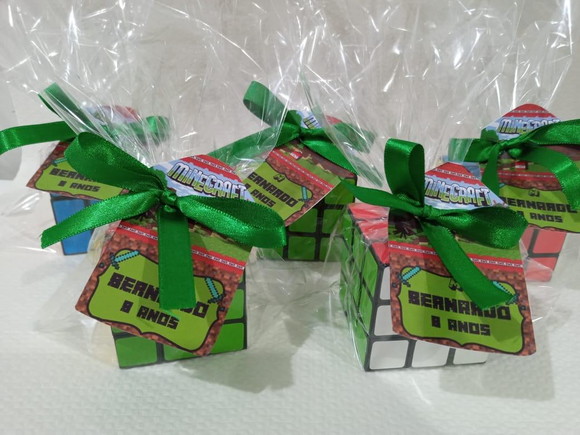 Cubo Mágico Personalizado Minecraft - Imagem 2