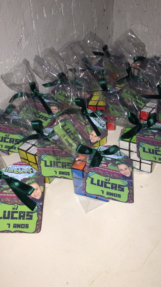 Cubo Mágico Personalizado Minecraft - Imagem 3