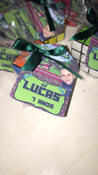 Cubo Mágico Personalizado Minecraft - Imagem 2