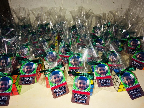 Cubo Mágico Personalizado Minecraft