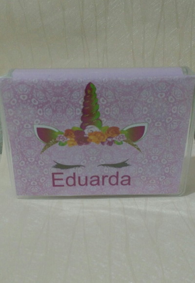 Estojo de Pintura 18 Peças Unicórnio