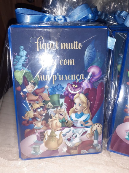 Estojo de Pintura Aquarela Alice no País das Maravilhas - Imagem 4