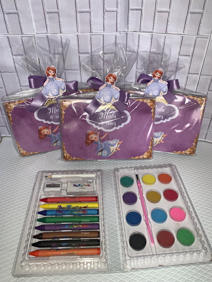 Estojo de Pintura Aquarela Princesa Sofia - Imagem 2