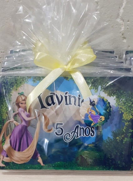 Estojo de Pintura Aquarela Rapunzel - Imagem 4
