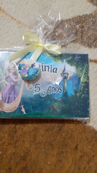 Estojo de Pintura Aquarela Rapunzel - Imagem 3