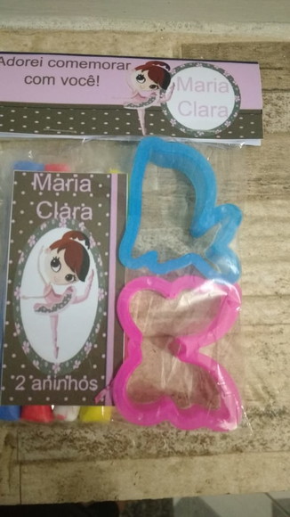 Kit Massinha e Molde Bailarina - Imagem 2