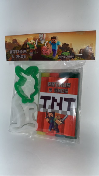 Kit Massinha e Molde Minecraft - Imagem 5