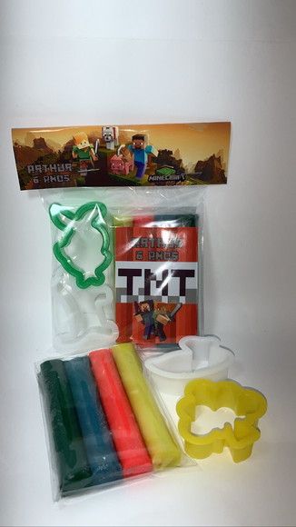 Kit Massinha e Molde Minecraft - Imagem 2