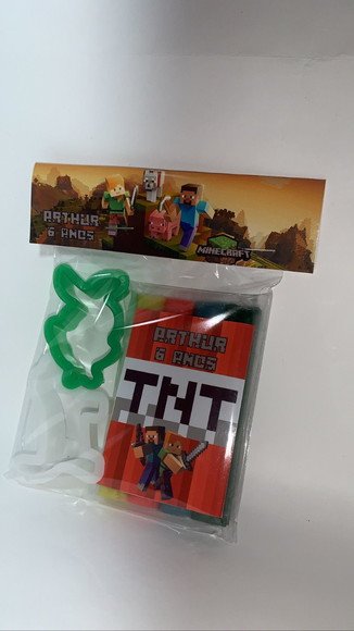 Kit Massinha e Molde Minecraft - Imagem 5