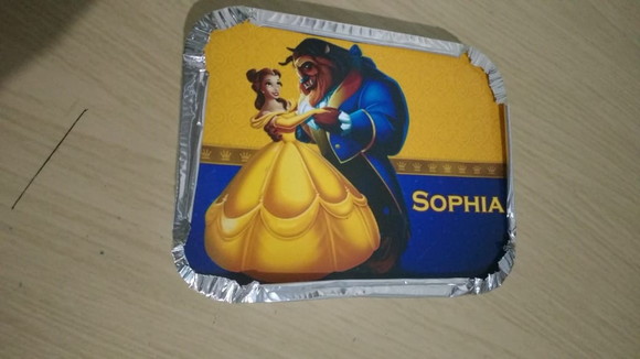 Marmitinha Mini Personalizada Bela e a Fera - Imagem 4