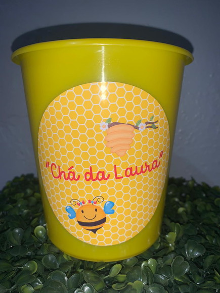 Mini Lápis Personalizado Abelhinha - Imagem 3