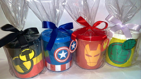 Porta lápis em acrílico personalizado Hulk - Imagem 2