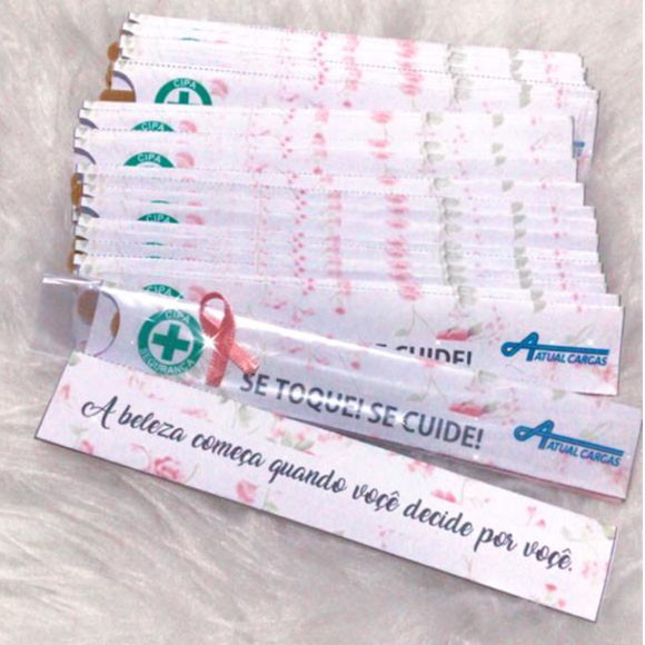 Porta Lixa De Unha Outubro Rosa - Imagem 4