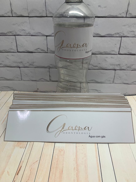 30 Rotulo Adesivo para Água Personalizado Empresa