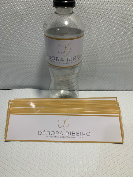 30 Rotulo Adesivo para Água Personalizado Empresa - Imagem 3
