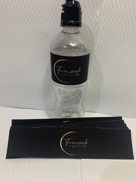 30 Rotulo Adesivo para Água Personalizado Empresa