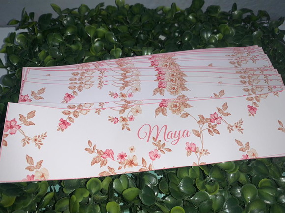 30 Rotulo Adesivo para Água Personalizado Maternidade