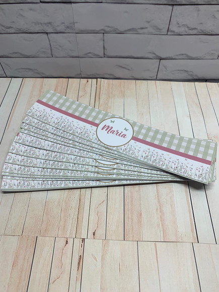 30 Rotulo Adesivo para Água Personalizado Maternidade Menina