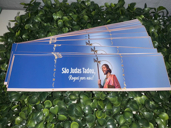 30 Rotulo Adesivo para Água Personalizado São Judas
