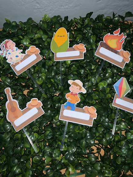 Topper para Docinhos Festa Junina - Imagem 2