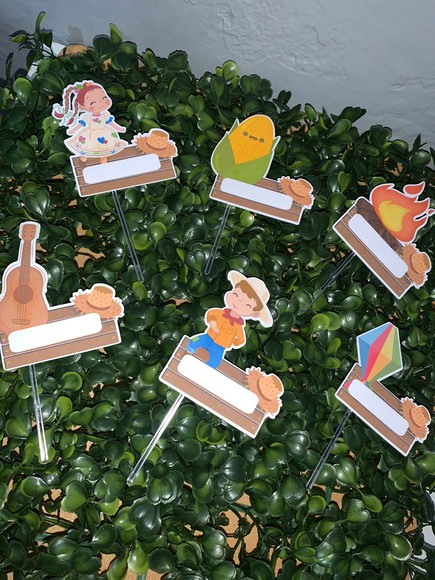 Topper para Docinhos Festa Junina - Imagem 3