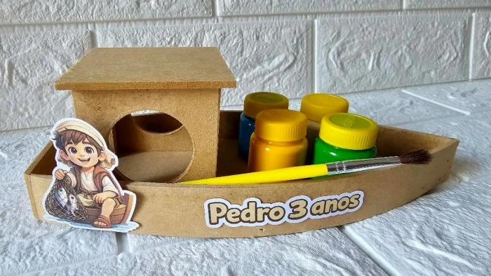 Kit pintura Tu és Pedro para lembrancinhas infantis - Imagem 2