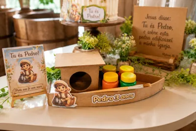 Kit pintura Tu és Pedro para lembrancinhas infantis
